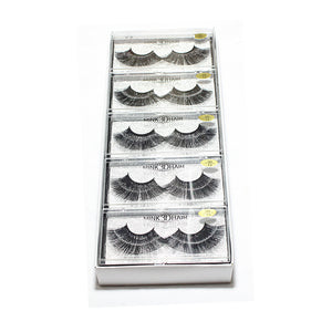 10-Pair Layered Mink Lashes- Style 3D-13