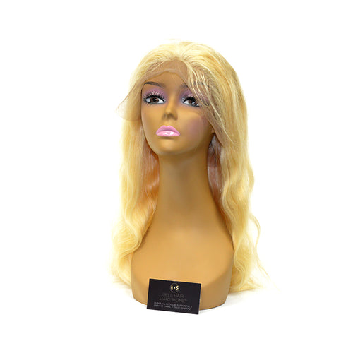 9A Grade Body Wave Blonde Lace Frontal Wig