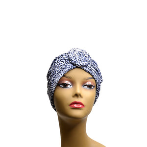 10-Pack Pre-Tied Flowery African Turban TB011 (Wholesale)