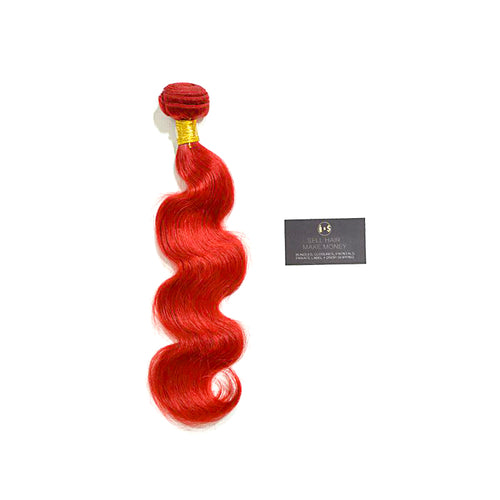 9A Grade Hot Red Hair Extensions -- Body Wave